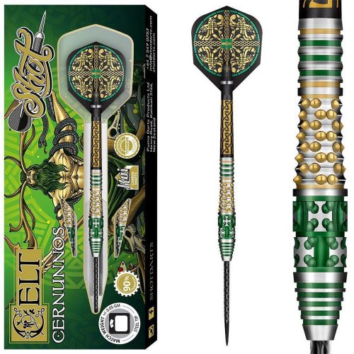 Darts szett steel Shot Celt Cernunnos 22g, 90% wolfram