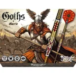 Darts szett steel Shot TP Goths Alaric, 23g 95% wolfram