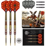 Darts szett steel Shot TP Goths Alaric, 24g 95% wolfram