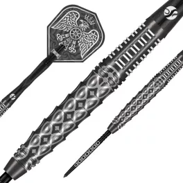 Darts szett steel Shot TP Goths Wulfaz, 24g 90% wolfram