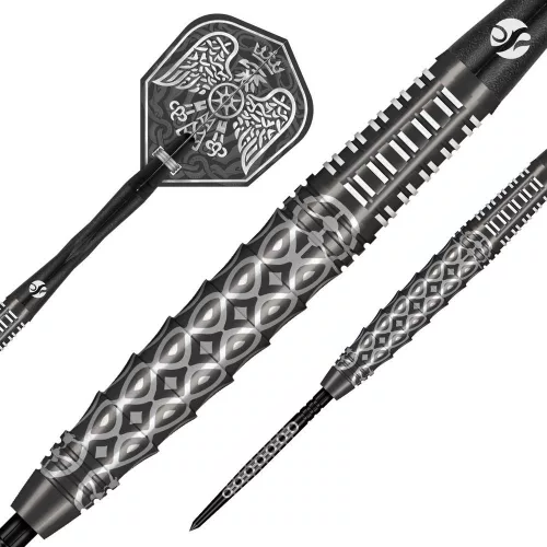 Darts szett steel Shot TP Goths Wulfaz, 24g 90% wolfram