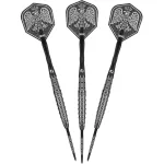 Darts szett steel Shot TP Goths Wulfaz, 24g 90% wolfram