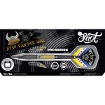 Darts szett Shot steel, Jitse van der Wal, 24g, 90% wolfram