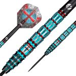 Darts szett steel Shot Future Knights St George 23g, 95% wolfrám