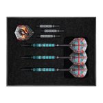 Darts szett steel Shot Future Knights St George 23g, 95% wolfrám