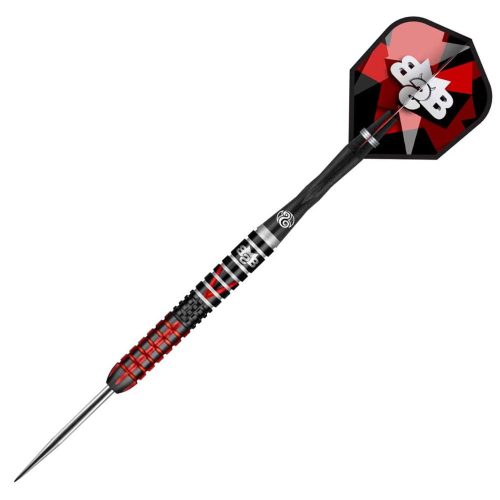 Darts szett steel Shot Michael Smith Defiant 23g, 90% wolfram