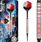 Darts szett Shot soft, Michael Smith Game Day 20g, 90% wolfram (készlet erejéig)