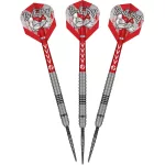 Darts szett steel Shot TP Michael Smith S2, 24g 90% wolfram