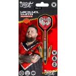 Darts szett steel Shot TP Michael Smith S2, 25g 90% wolfram