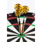 Darts szett steel Shot Value Range Mystic Red Plated, 23g brass réztestű