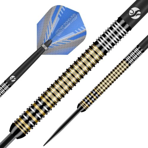 Darts szett steel Shot Ritchie Edhouse Madhouse - 24g, 90% wolfram