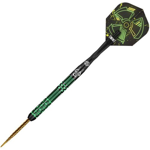 Darts szett steel, Shot Stowe Buntz V2 Black 23g, 90% wolfram