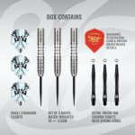 Darts szett steel Shot AI Scorpula 24g, 90% wolfrám