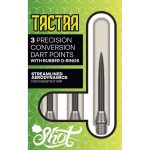 Darts cserélhető fémhegy Shot Tactra - fekete, 34mm