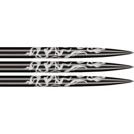 Darts fémhegy Shot Alchemy - fekete, 45mm
