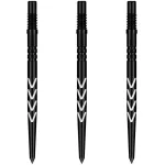 Darts fémhegy Shot Turbo Point Michael Smith fekete, 40mm