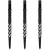 Darts fémhegy Shot Turbo Point Michael Smith fekete, 40mm