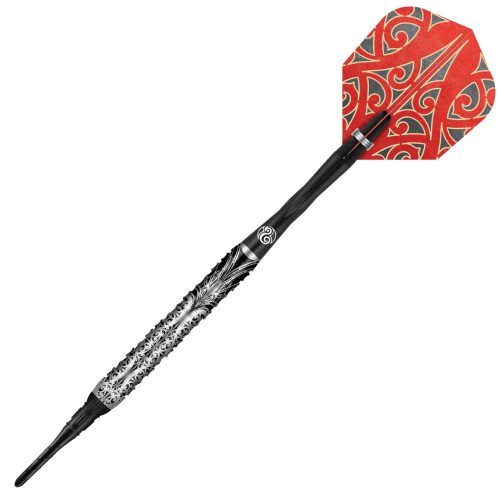 Darts szett Shot soft, Warrior Taiaha 20g, 90% wolfram