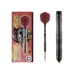 Darts szett Shot steel, Warrior Kapene 23g, 90% wolfram