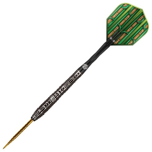 Darts szett Shot steel, Warrior Rutene 23g, 90% wolfram