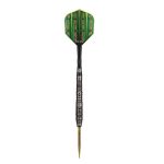 Darts szett Shot steel, Warrior Rutene 23g, 90% wolfram