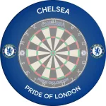 Dart falvédő Football Chelsea FC (készlet erejéig)