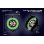 Darts pontszámláló Kamera rendszer - Scolia Home 2 FLEX világítással