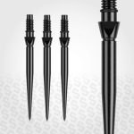 Darts fémhegy Winmau Switch Point Smooth fekete, 40mm