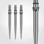 Darts fémhegy Winmau, Switch Point Smooth, ezüst, 40mm