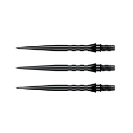 Darts fémhegy Winmau Switch Point Groove fekete, 40mm