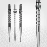 Darts fémhegy Winmau Switch Point Chain ezüst, 40mm