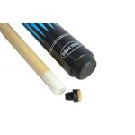 Biliárd dákó Mirage Pool, 57",kék, kétrészes, csavaros bőrrel