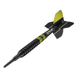 Darts szett TARGET soft, 19g, VAPOR8 BLACK citromsárga, 80% wolfram (készlet erejéig)