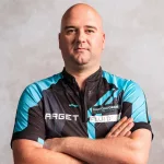 Darts ing TARGET Playing Shirt Rob Cross 2027, S méret