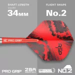 Darts szett steel Target Nathan Aspinall, 22g réztestű brass
