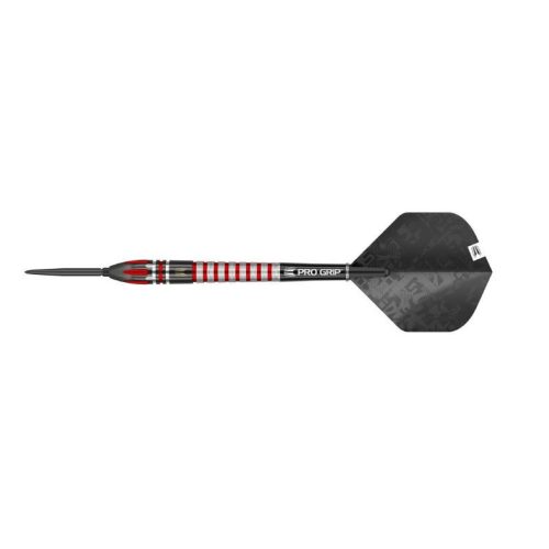 Darts szett TARGET steel 22g Swiss Point, Nathan Aspinall Black, 90% wolfram (készlet erejéig)