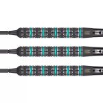 Dart szett steel TARGET Rob Cross, Voltage black edition, Swiss point 23g, 90% wolfram 2023