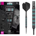 Dart szett steel TARGET Rob Cross, Voltage black edition, Swiss point 23g, 90% wolfram 2023