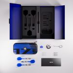 Darts szett TARGET steel SP, 975 Ultra Marine 02, 21g 97,5% wolfram