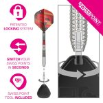 Dart szett steel TARGET SP Stephen Bunting G5, 25g 95% wolfram