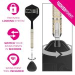 Darts szett steel Target SP Dimitri Van Den Bergh 95K, 23g 95% wolfram