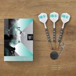 Darts szett steel Target SP Rob Cross 95K, 25g 95% wolfram