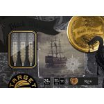 Darts szett steel Target Japan SP Black Marque Reyn 24g 90% wolfrám