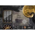 Darts szett steel Target Japan SP Black Marque PW 23g 90% wolfrám