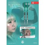 Darts szett steel Target Japan SP Mikuru Suzuki Miracle G6 , 23g 90% wolfrám