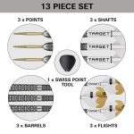 Darts szett steel Target SP Redux 03, 26g 90% wolfram
