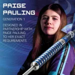 Darts szett steel SP Target Paige Pauling G1, 22g 90% wolfram