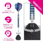 Darts szett steel SP Target Paige Pauling G1, 22g 90% wolfram