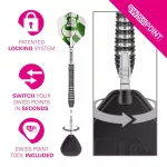 Darts szett steel SP Target Charlie Manby G1, 23g 95% wolfram