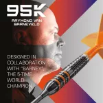 Darts szett steel SP Target Raymond van Barneveld 95K, 21g 95% wolfram